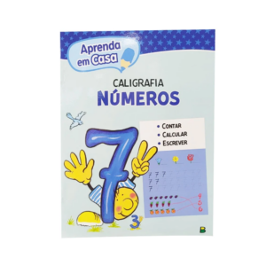 Livro Caligrafia Números