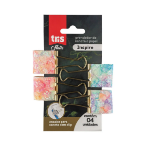 Prendedor de Caneta e Papel