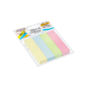 Bloco Adesivo 4 Blocos de 100 Folhas