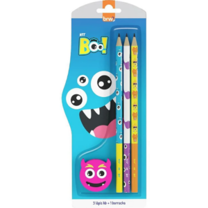 Kit Escolar BOO Brw 4 Peças