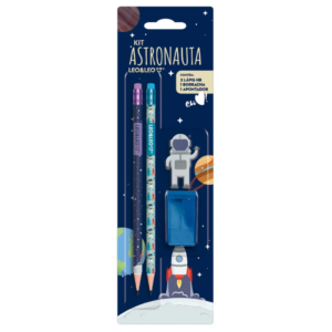 Kit Escolar Astronauta Leo e Leo