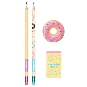 Kit Escolar Donuts Leo e Leo