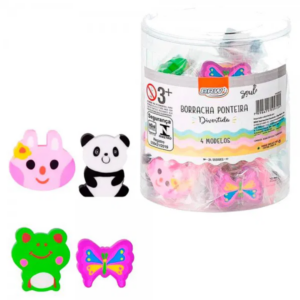 Borracha Ponteira Decorada Brw